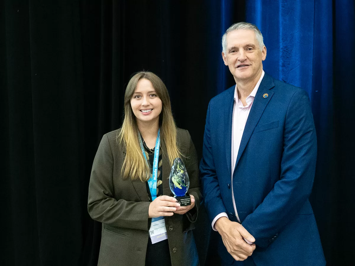 The Mobile Health Clinics Innovation Award was presented to Children’s Health Fund (CHF) for their groundbreaking Community Compass initiative.